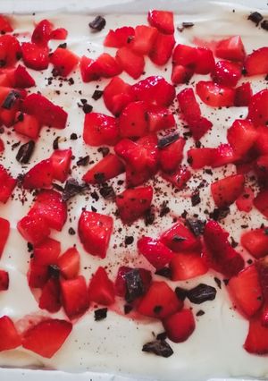 Foto di Tiramisù alle fragole e mandorle🍓