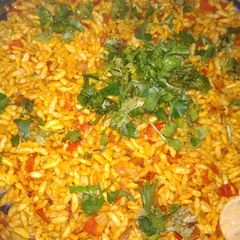 A picture of Bhel puri.