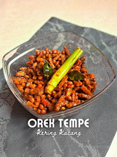 Foto resep Orek Tempe Kering Kacang, Bumbu Iris