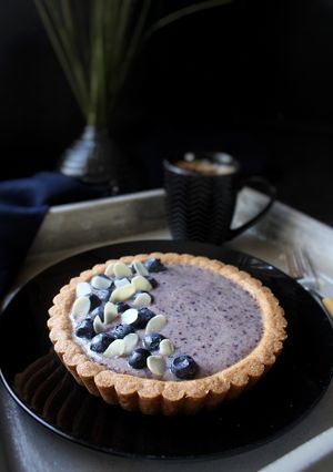 Foto resep Blueberry Banana Pie