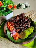 Sate Sapi Teflon (Bumbu Praktis)