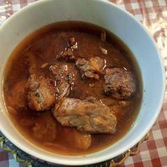 A picture of Chicken Korma.