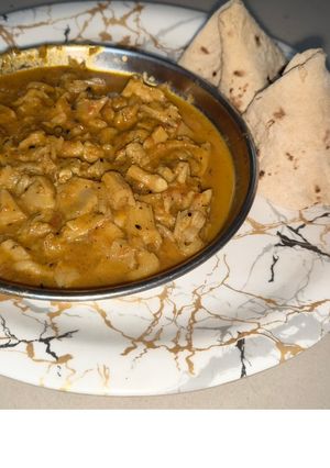 मशरूम की सब्जी और रोटी रेसिपी मुख्य फोटो