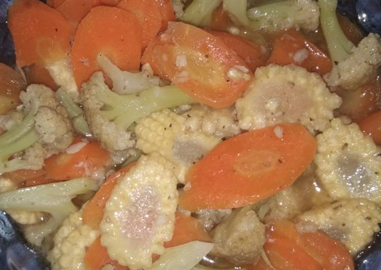 Resep Capcai sayur simple Anti Gagal
