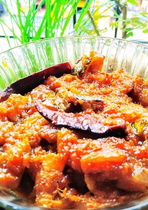 खट्टा मीठा कद्दू (khatta mitha kaddu recipe in Hindi) रेसिपी मुख्य फोटो