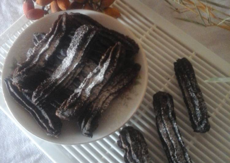 Bagaimana Membuat Churros Oreo, Lezat Sekali