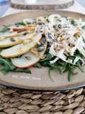 Ensalada de rúcula y pollo