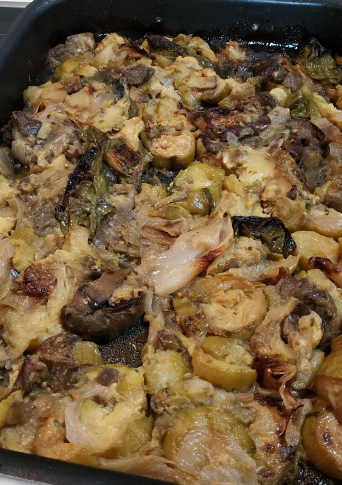 Una foto de Verdura asada