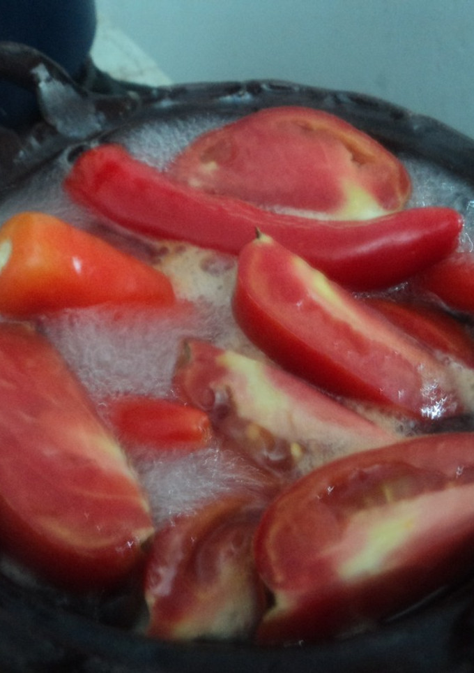 Una foto de Salsa de chiles rojos y jitomate al estilo San Diego. Las Correa. México