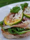 Tostada de Presunto e Figo