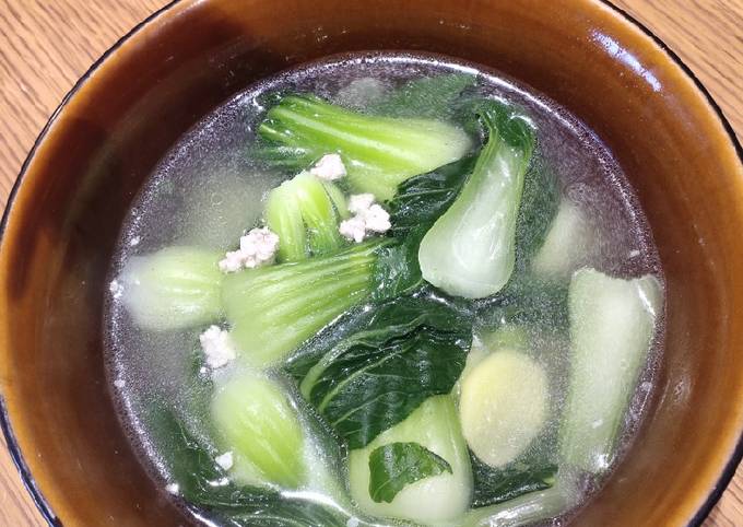 How to Make Homemade Bokchoy Soup