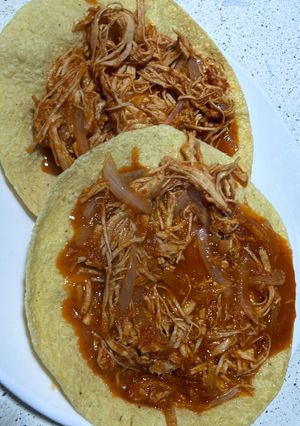 Una foto de Tinga de Pollo