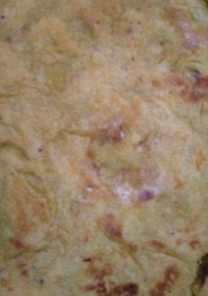 A picture of Besan ka cheela.