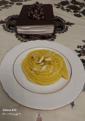 عکسی از دستور حلوای کاسه شیرازی