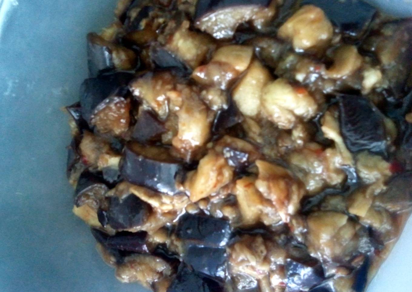 Spicy Asian Eggplant Salad