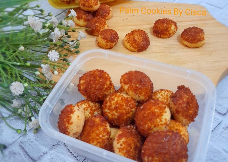 Masakan Populer Palm Cookies Sedap Nikmat