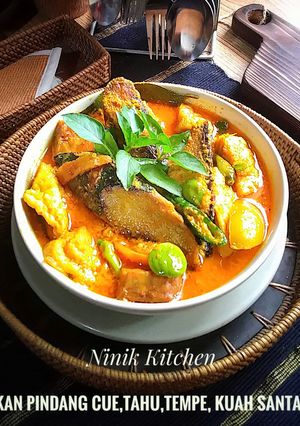 Foto resep Ikan Pindang Cue,Tahu,Tempe,Kuah Santan