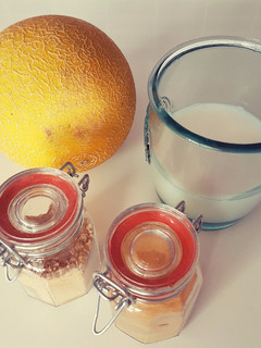 Una foto de Batido de melón vegano