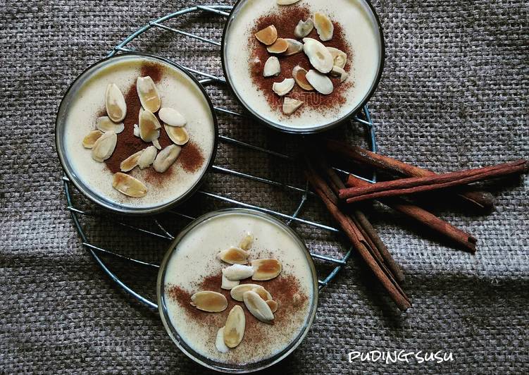 Resep PUDING SUSU yang Lezat Sekali