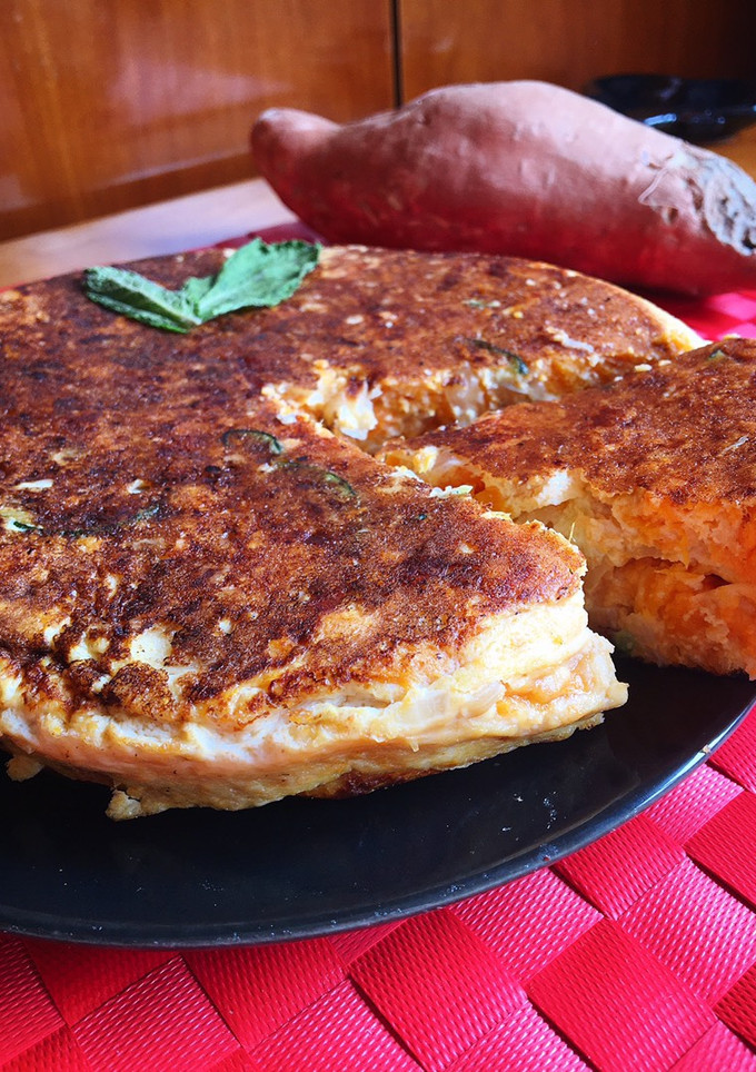 Una foto de Tortilla de boniato