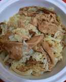 Keto bắp cải xào váng đậu