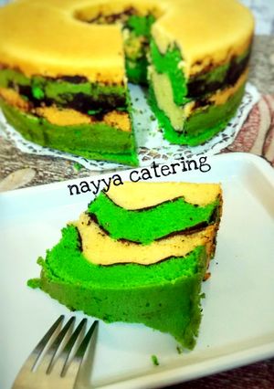 Foto resep Topo Map Love Cake (Kek Alunan Kasih)