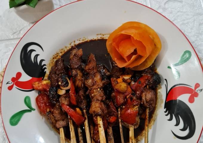 Anti Ribet, Bikin Sate Daging Sapi empuk Enak Terbaru