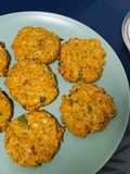 Nuggets de verduras con salsa de yogur