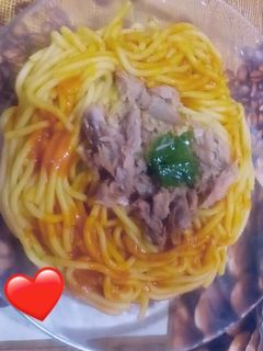 صورة لوصفة سباغيتي بطونة