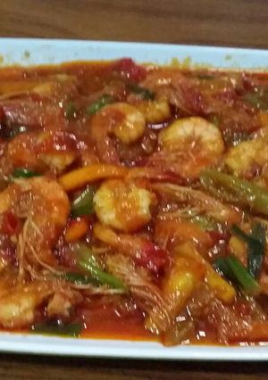 Foto resep Asam Manis Udang Wortel dan Buncis