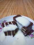 Cake puding coklat