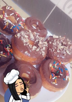 صورة لوصفة دونات لذيذة وهشة
