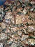 sauted steak chunks