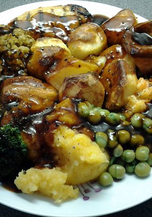 A picture of Sunday Roast.