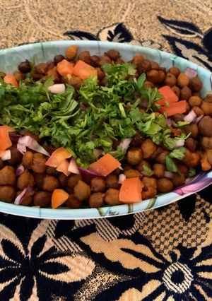 A picture of Chana masala.