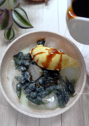 Foto resep Es cendol kecebong durian