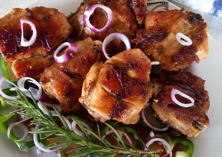 Easiest Way to Prepare Perfect Spicy crispy grilled chicken pieces Cooking Basics for Newbies