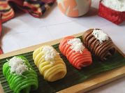 Gambar getuk lindri pandan cetak