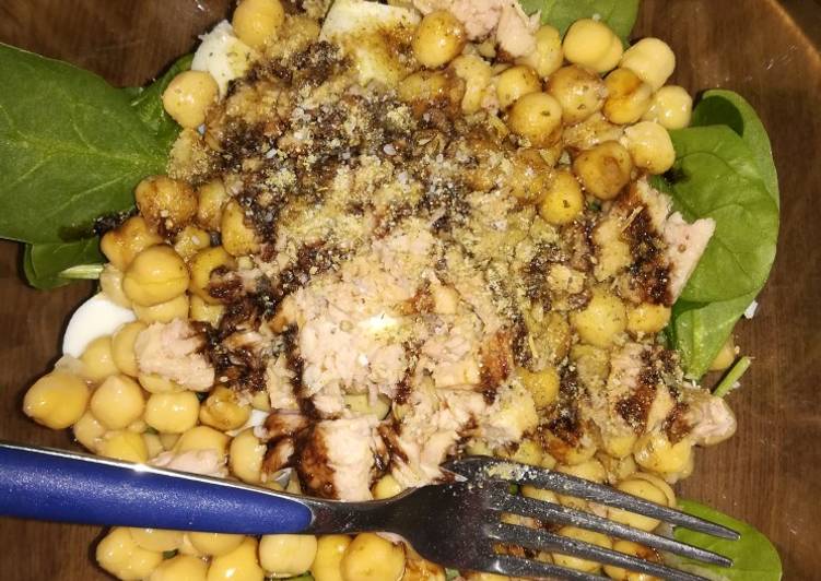 Ensalada de garbanzos