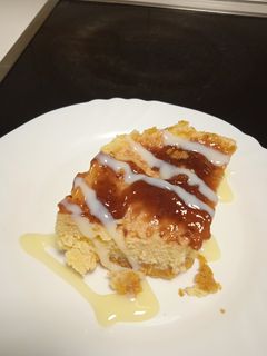 Una foto de Tarta cremosa de queso al microondas 😜😋