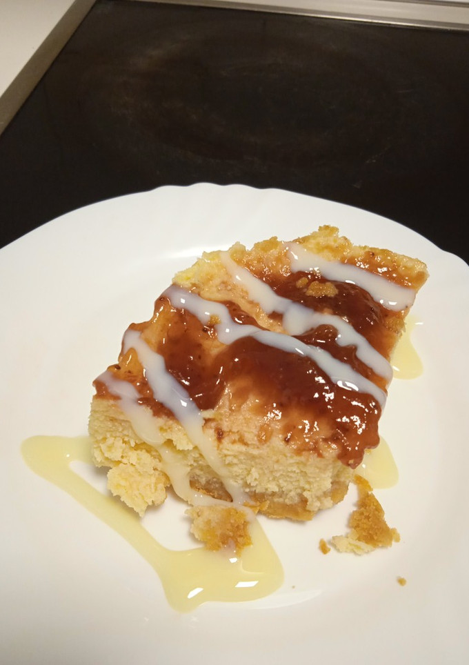 Una foto de Tarta cremosa de queso al microondas 😜😋