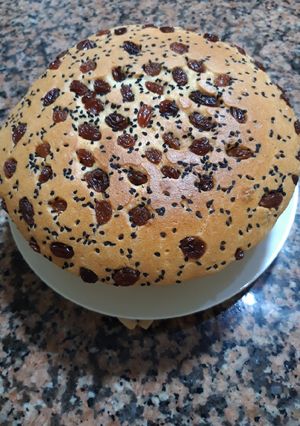 صورة لوصفة فطيرة الأرز والتفاح الأسيوية تطهى على البخارصحية ورائعة