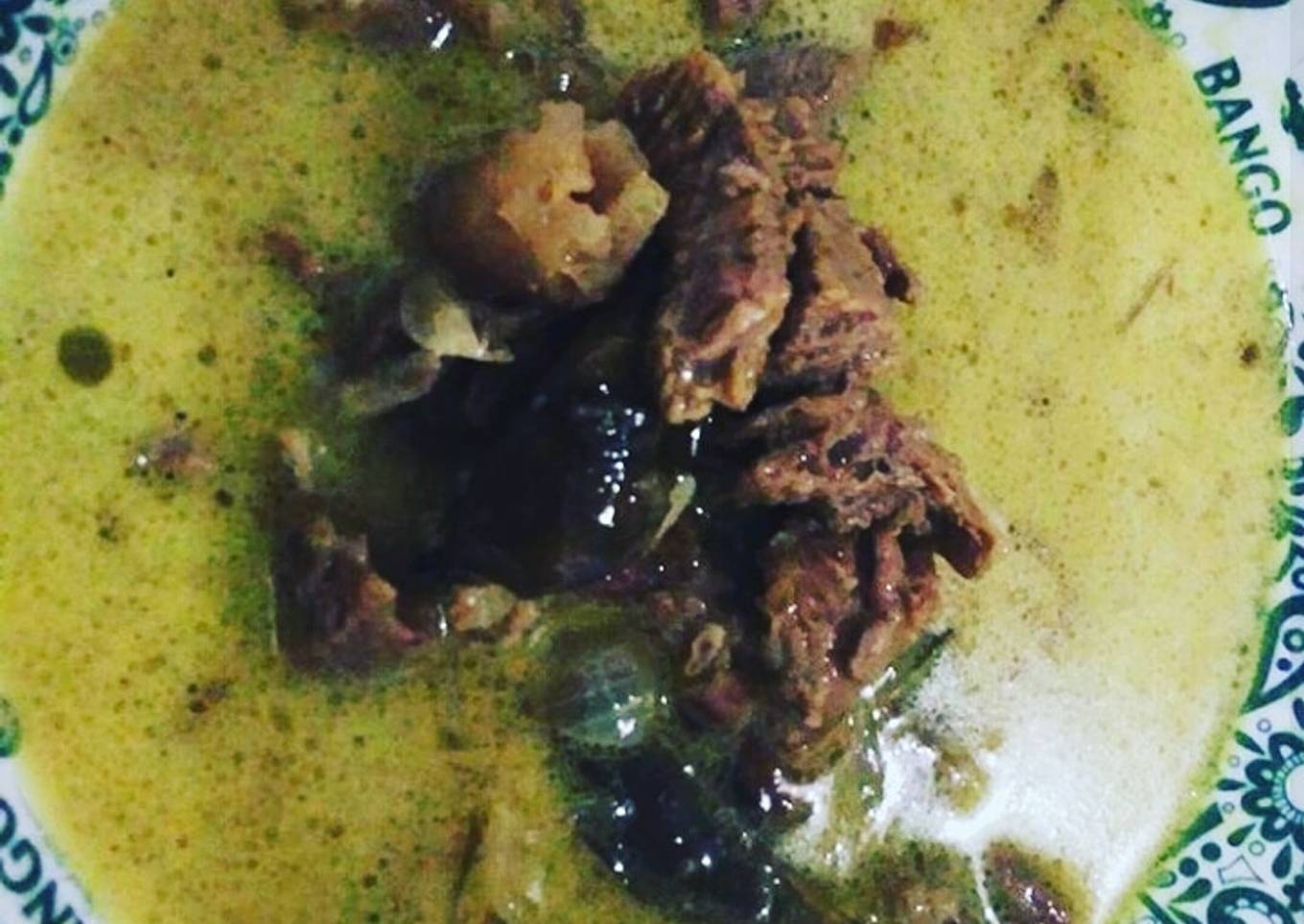Soto daging kuah santan untuk setoran #Ketopad_CP_Anekasoto