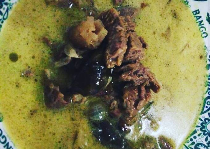 Cara membuat Soto daging kuah santan untuk setoran #Ketopad_CP_Anekasoto
