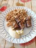 Mongetes con butifarra