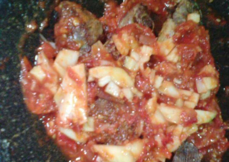 Resep Penyet mujair sambal mangga, Enak Banget