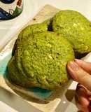 Matcha cookies - Bánh quy trà xanh choco chip