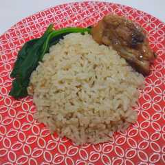 A picture of Nasi Ayam Hainan ala Imperial Kitchen.