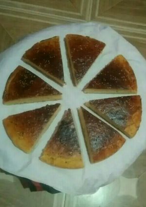 صورة لوصفة خبز الدار بالسميد العادي👌