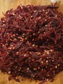 Une photo de Salade de betterave